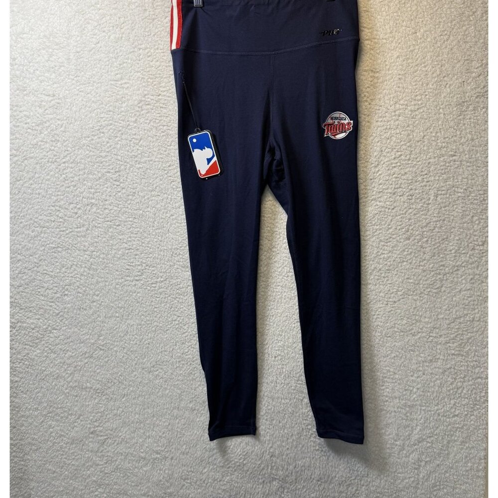 Minnesota Twins Pro Standard Navy Blue Leggings Women's Size M MLB NWT